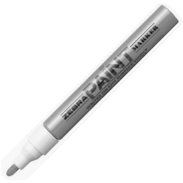 Noturīgais marķieris ZEBRA PAINT MARKER, 3 mm, sud