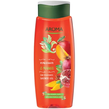 Aroma Pomegranate & Mango dušas gēls, 400 ml