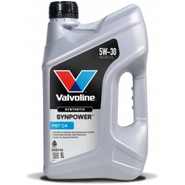 (908775&VAL) Motoreļļa Synpower MST C4 5W30 5L, Va