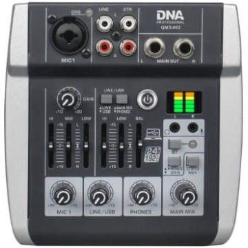 DNA Professional QMX402 - analogue audio mixer wit