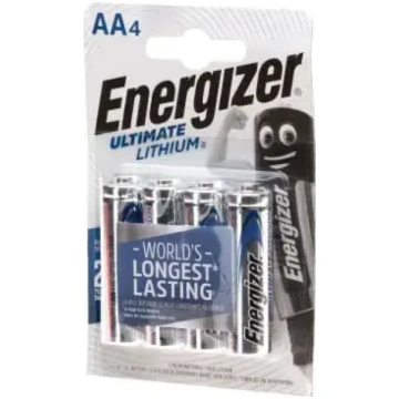 AA Ultimate Lithium 4 gab. Energizer