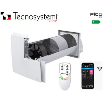 TECNOSYSTEMI PICO PRO 30 mini rekuperators, Wi-Fi