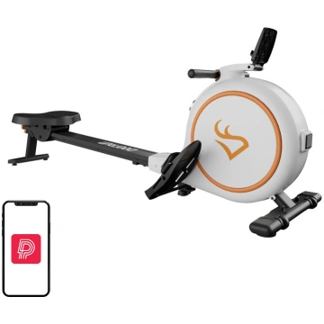 Deer Run RW600 Magnetic Rowing Machine (White)