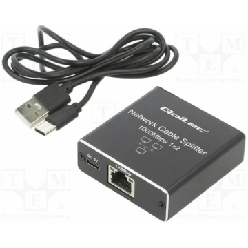 Switch Ethernet; RJ45 socket x3,USB C socket; blac