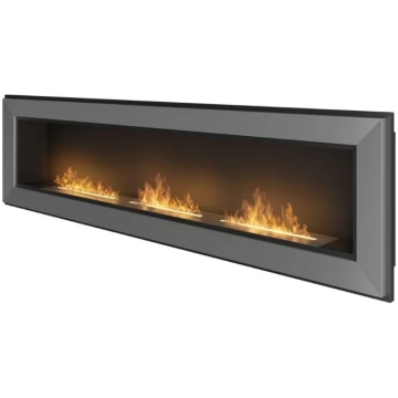 SIMPLEFIRE FRAME 1800 INOX pie sienas stiprināms /