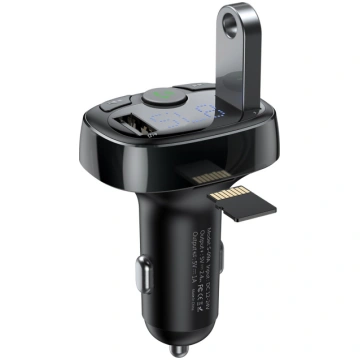 Bluetooth FM modulators auto lādētājs 2xUSB 3,4A, 