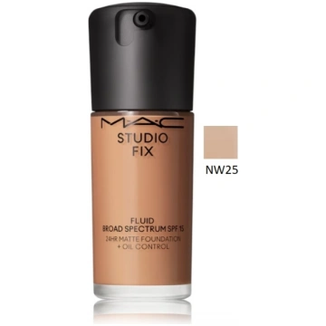 MAC Studio Fix Fluid SPF 15 matēts grima pamats - 