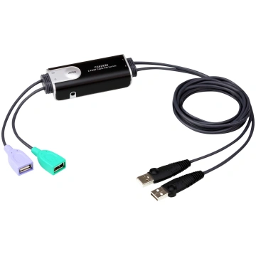 ATEN CS62KM - keyboard/mouse switch - 2 ports CS62