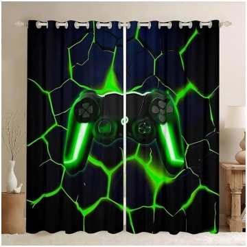 Homewish Gamer Blackout aizkari, spēļu aizkari zēn