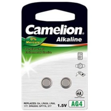 Camelion AG4/LR66/LR626/377 Alkaline Buttoncell 2 