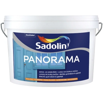 Logu un durvju krāsa Sadolin Panorama BW 2,5 L