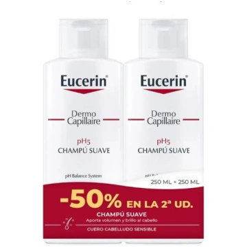Šampūnu komplekts Eucerin DermoCapillaire pH5 Maig