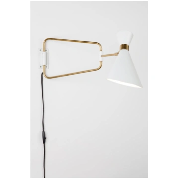 Wall Lamp Shady White Zuiver, White Label Living