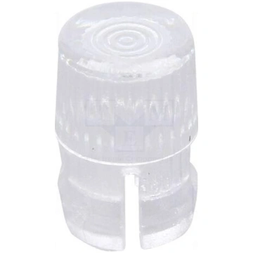 LED lens | round | Mat: polycarbonate | transparen