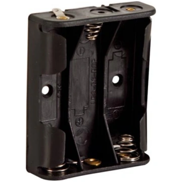 BATTERY HOLDER FOR 3 x AA-CELL (WITH SOLDER TAGS) 