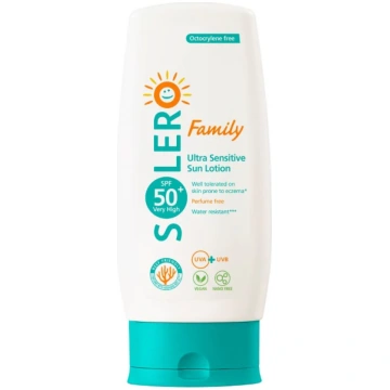 SOLERO Family Ultra Sensitive SPF50+ ķermeņa losjo