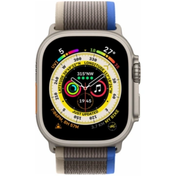 49mm Blue/Gray Trail Loop S/M APPLE MQEJ3ZM/A