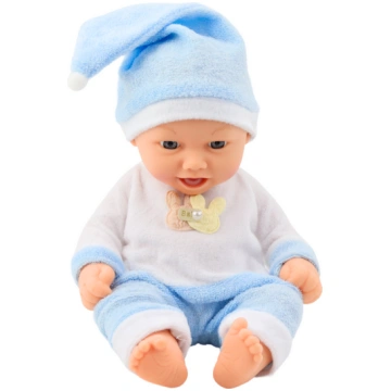 Lelle - jaundzimušais Pajamas, 24 cm, balta krās