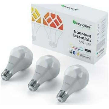 Nanoleaf Essentials Smart Bulbs - 3 żarówek A19-A6