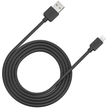 CANYON Lightning - USB Cable, Black