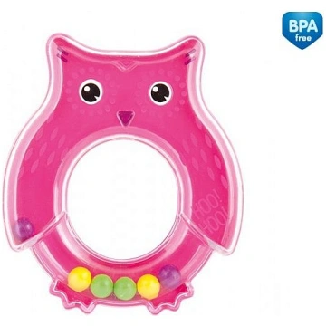 CANPOL BABIES Owl grabulis 0m+ 2/187 rozā 48173