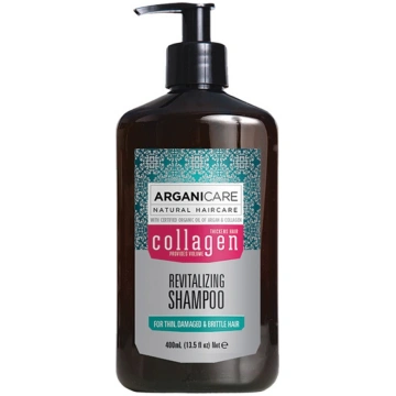 Arganicare_collagen Revitalizing Shampoo Atjaunojo