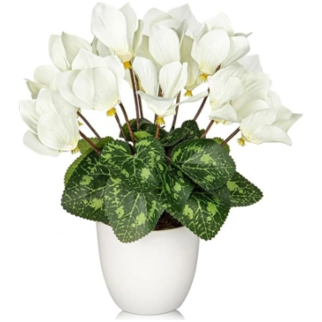 Mākslīgie ziedi Mazie mākslīgie Cyclamen Persicum 