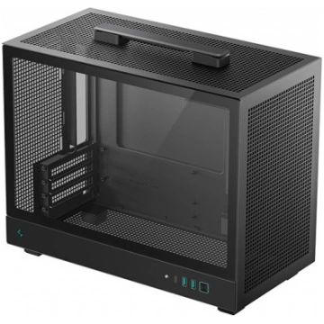 Deepcool Case | CH160 Plus | Black | Mini-ITX