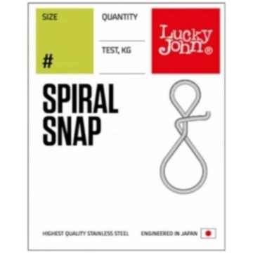 Karabīne Lucky John SPIRAL SNAP