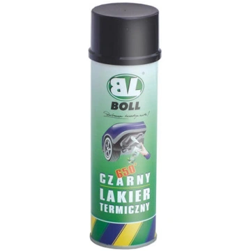 Karstumīzturīga krāsa BOLL melna 650°C, aerosols 5