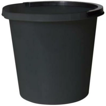 Nhg spainis 2705855, 10l, apaļa, melna, plastmasa