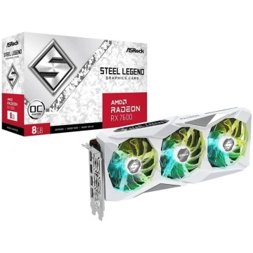 Videokarte ASRock AMD Radeon RX 7600 Steel Legend 