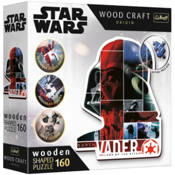 TREFL STAR WARS Koka puzle - Dārts Veiders, 160 gb