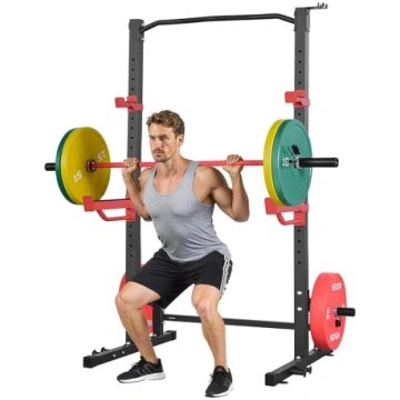 VEVOR Power Cage Squat Rack 454 kg celtspēja, daud