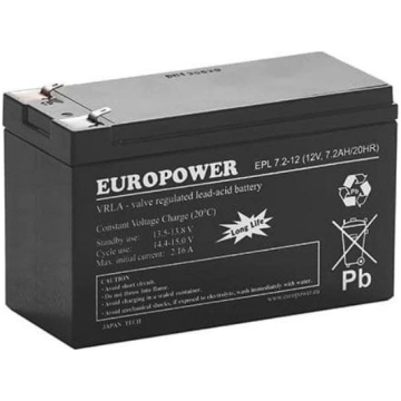 Europower Akumulator AGM EUROPOWER serii EPL 12V 7