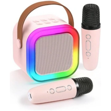 Andy Bluetooth portatīvais skaļrunis ar 2 mikrofon