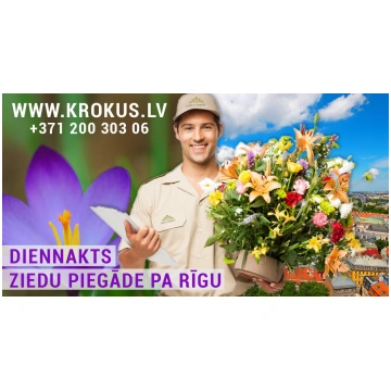 Ziedu piegāde uz Rīga pilsētu. Atskaite Nr. 4090