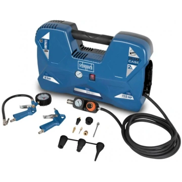 Mobilus kompresorius AIR CASE oil free, Scheppach
