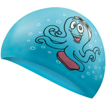 Bērnu peldcepure Aqua-Speed Kiddie Octopus 02, zil