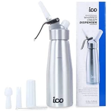 ICO Sahnespender aus Aluminium für Hausgemachte Sc