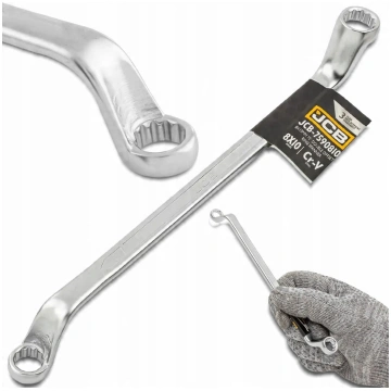 Jcb Atslēga Uzgriežņu Saliekts O 75 Grādi 8x10mm
