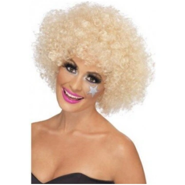 Afro baltā parūka