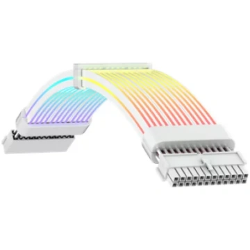 Gamemax | PSU Extension cable | MB 24PIN-B | White