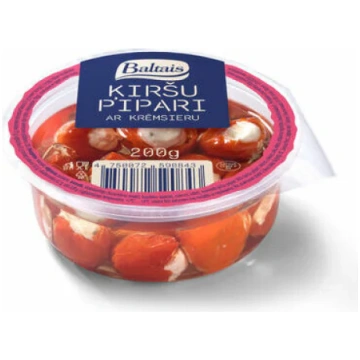 Ķiršu pipari ar krēmsiera pildījumu 200g Baltais