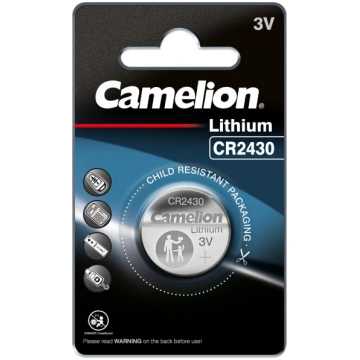 Camelion litija baterija CR2430 DL2430 ECR2430 3V 