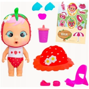Leļļa TMTOYS Cry Babies Magic Tears Beach Babies E
