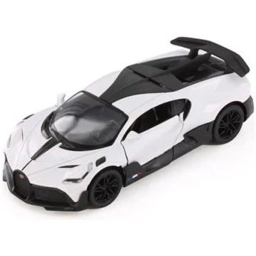 KiNSMART automašīna, Bugatti Divo, balta