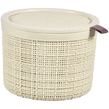 Groziņš Curver Jute, 2 l, bēša krās., 13 x 13 x 17