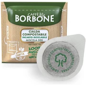 Caffè Borbone - Decaffeinated Coffee Compostable P