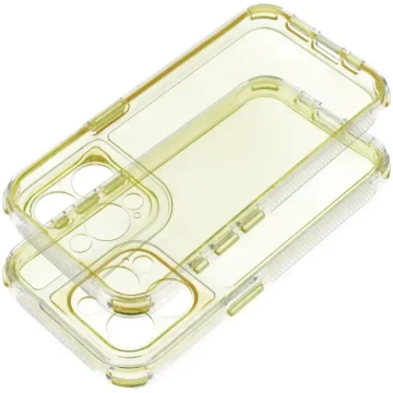 MATRIX CLEAR vāciņš iPhone 16e (SE 4 2025) - Dzelt